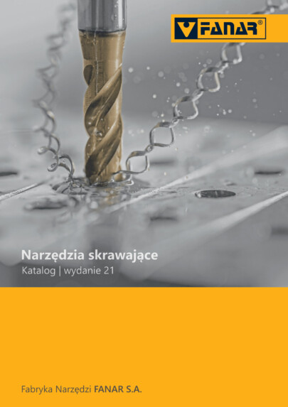 Katalog FANAR narzędzia skrawające '21