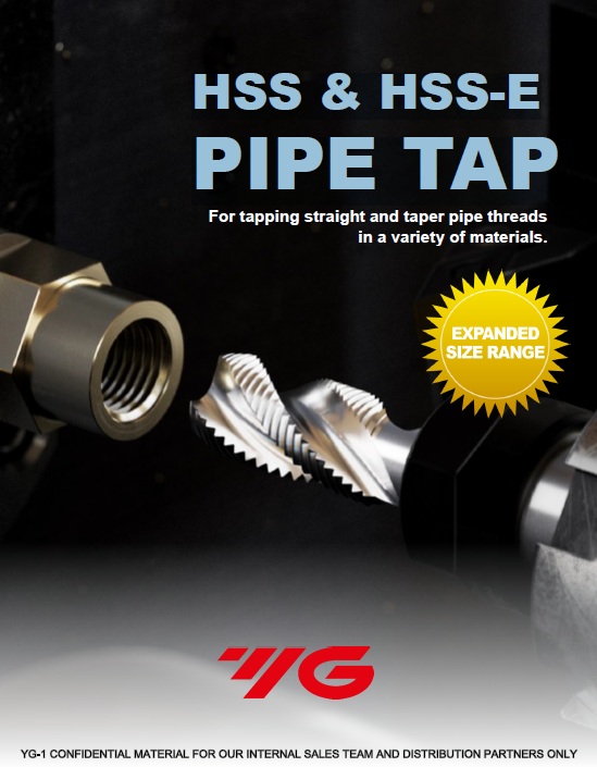 Katalog YG-1 HSS & HSS-E PIPE TAP