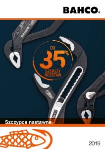 Katalog Bahco Szczypce nastawne