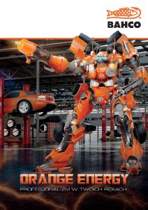 Katalog Bahco Orange Energy
